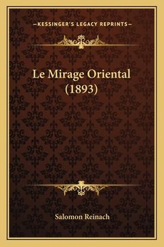 portada Le Mirage Oriental (1893) (in French)