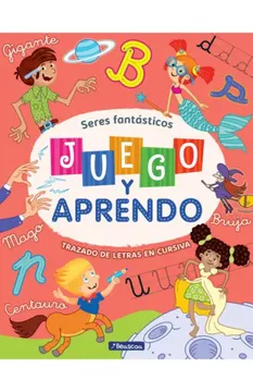 portada JUEGO Y APRENDO VI - CURSIVA (in Spanish)