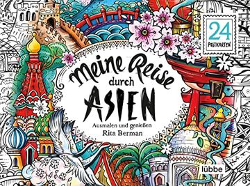 portada Meine Reise Durch Asien (en Alemán)