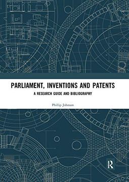 portada Parliament, Inventions and Patents: A Research Guide and Bibliography (en Inglés)