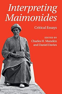 portada Interpreting Maimonides: Critical Essays (en Inglés)