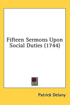 portada fifteen sermons upon social duties (1744) (en Inglés)
