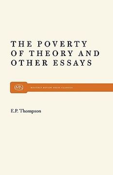 portada poverty of theory (in English)