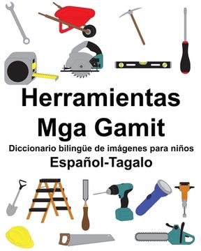 portada Español-Tagalo Herramientas/Mga Gamit Diccionario bilingüe de imágenes para niños