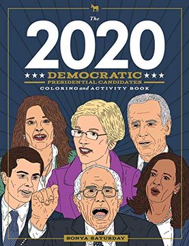 portada The 2020 Democratic Presidential Candidates Coloring and Activity Book (en Inglés)