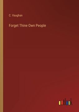 portada Forget Thine Own People