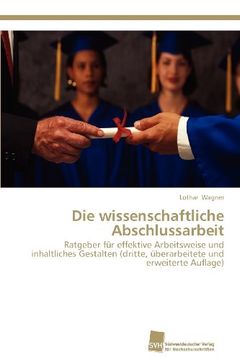 portada Die Wissenschaftliche Abschlussarbeit