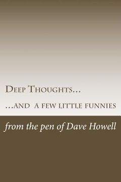 portada Deep Thoughts...: ...and a few little funnies