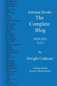 portada Adriana Books, The Complete Blog, 2010-2021, Vol 2 (en Inglés)