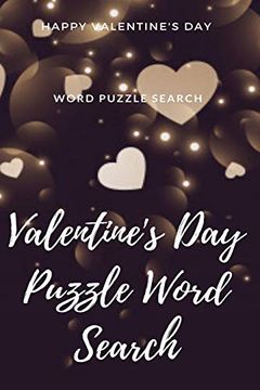 portada Happy Valentine's day Word Puzzle Search Valentine's day Puzzle Word Search 