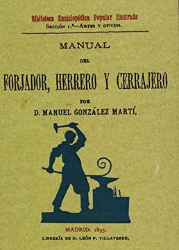 portada Manual del Forjador, Herrero y Cerrajero (Facsimil) (in Spanish)