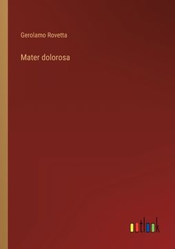 portada Mater dolorosa (en Italiano)