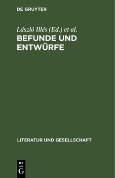 portada Befunde und Entwürfe (en Alemán)