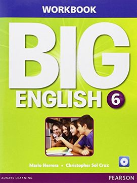 portada Big English 6 Workbook W/Audiocd (en Inglés)