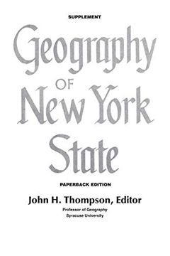 portada Geography of new York State Supplement (New York State Series) (in English)