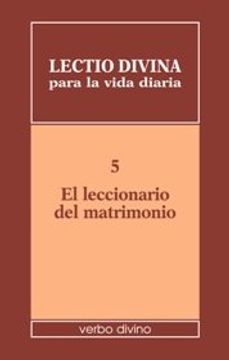 portada Lectio divina para la vida diaria: El leccionario del matrimonio: Volumen 5