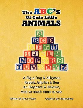 portada the abc's of cute little animals (en Inglés)