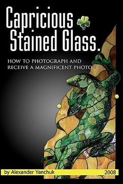 portada capricious stained glass (en Inglés)
