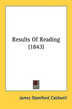 portada results of reading (1843) (en Inglés)