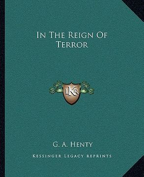portada in the reign of terror (en Inglés)