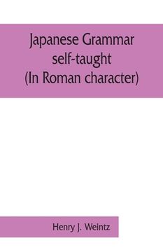 portada Japanese grammar self-taught. (In Roman character) (en Inglés)