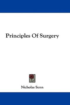 portada principles of surgery (in English)
