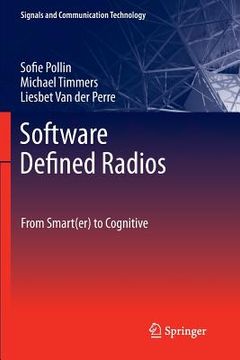 portada Software Defined Radios: From Smart(er) to Cognitive (en Inglés)