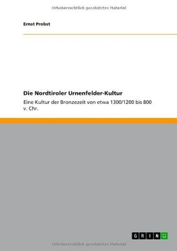 portada Die Nordtiroler Urnenfelder-Kultur