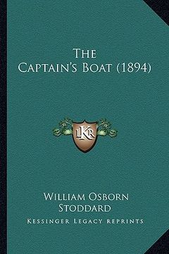 portada the captain's boat (1894) (en Inglés)