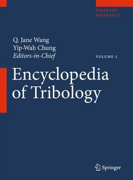 portada encyclopedia of tribology (en Inglés)
