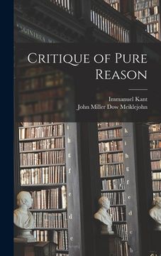 portada Critique of Pure Reason (in English)