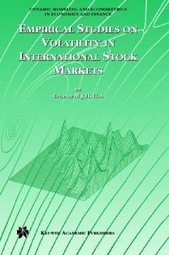 portada empirical studies on volatility in international stock markets (en Inglés)