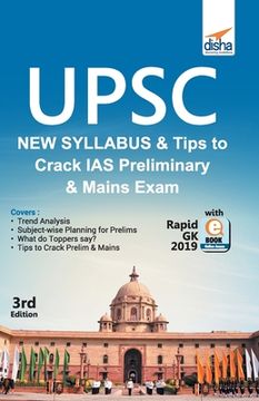 portada UPSC New Syllabus & Tips to Crack IAS Preliminary and Mains Exam with Rapid GK 2019 ebook 3rd Edition 