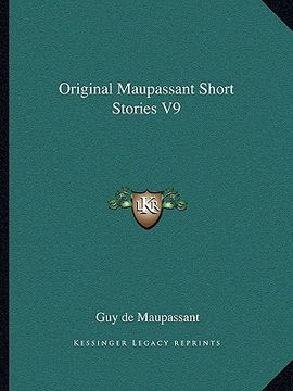 portada original maupassant short stories v9 (en Inglés)