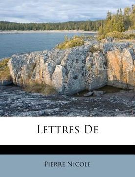 portada Lettres De (en Francés)