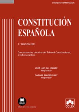 portada Constitucion Española - Codigo Comentado. Comentarios, Concordanc Ias, Doctrina del Tribunal Constitucional e Indice Analitico (Edicion 2020)