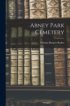 portada Abney Park Cemetery (en Inglés)