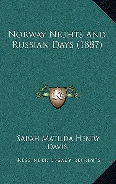 portada norway nights and russian days (1887) (en Inglés)