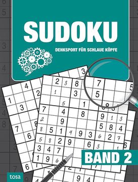portada Sudoku Band 2: Denksport für Schlaue Köpfe - Großdruck (en Alemán)