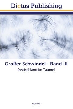 portada Großer Schwindel - Band III (en Alemán)