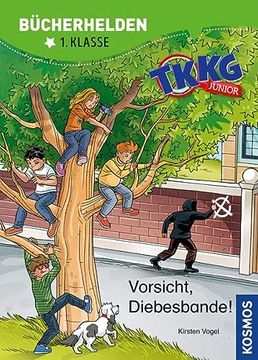 portada Tkkg Junior, Bücherhelden 1. Klasse, Vorsicht, Diebesbande! Erstleser Kinder ab 6 Jahre (en Alemán)