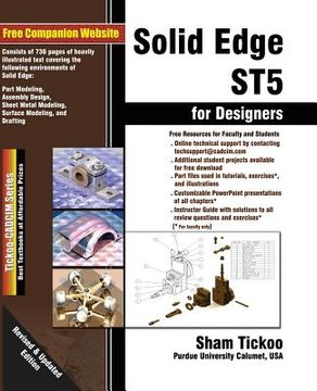 portada Solid Edge ST5 for Designers (in English)