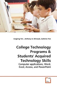portada college technology programs (en Inglés)