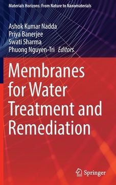 portada Membranes for Water Treatment and Remediation (en Inglés)