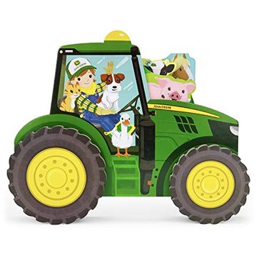 portada Tractor Tales (John Deere Rolling Tractor toy Book) (en Inglés)