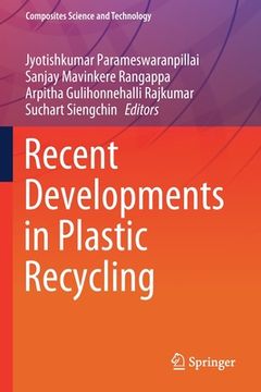 portada Recent Developments in Plastic Recycling (en Inglés)