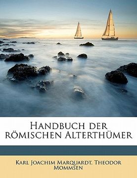 portada Handbuch der römischen Alterthümer (in German)