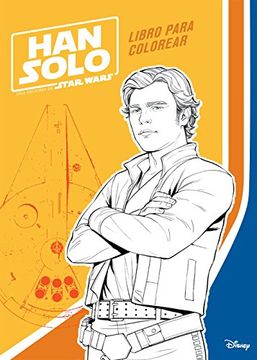 portada Han Solo. Libro para colorear (Star Wars)