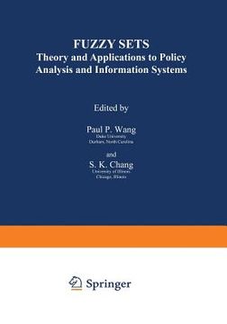 portada Fuzzy Sets: Theory and Applications to Policy Analysis and Information Systems (en Inglés)