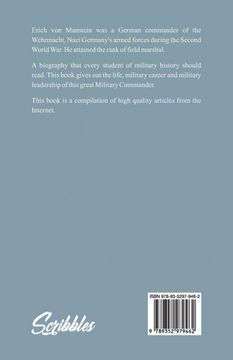 portada Great Military Commanders - Erich von Manstein: A Biography (en Inglés)
